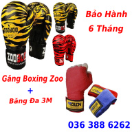 Găng đấm bốc zooboo - găng tay đấm bốc boxing zooboo chính hãng tặng băng thumbnail