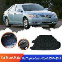 รถ Trunk Mats สำหรับ Toyota Camry Daihatsu Altis XV40 2007 2008 2009 2010 2011อุปกรณ์เสริม Anti-Slip กันน้ำ Protector Cushion