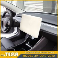 เคสป้องกันหน้าจอ3 Y สำหรับ Tesla Model 3 Y,อุปกรณ์เสริมภายในคอนโซลกลางม่านบังแดด