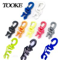 Scuba Diving Regulator Double BCD Hose Holder with Clip Buckle Hook Snorkeling Double BCD Clip Regulator Retainer Buckle Hook