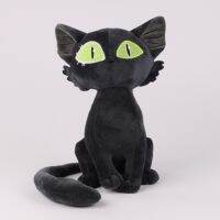 ตุ๊กตาหนานุ่ม Suzume No Tojimari Daijin Cat Sadaijin Black Cat Plushie ตุ๊กตาตุ๊กตาสัตว์ยัดไส้นุ่มวันเกิดสำหรับเด็กของขวัญสำหรับเด็กผู้หญิง CA087