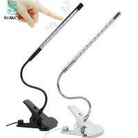 Touch Dimmable Flexible USB LED Light Eye-care Reading Lamp Adjustable LED Lamp with Switch Solid Clip for Computer Laptop