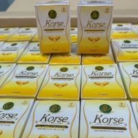 KORSE คอเซ่ ผลิตภัณฑ์เสริมอาหาร แพคเกจใหม่แบบ กระปุก 1 กระปุก มี 15 แคปซูล