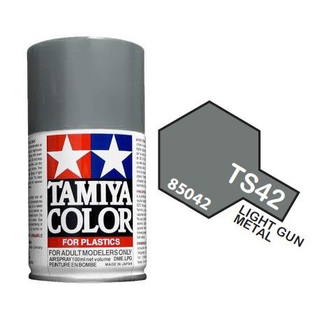 สินค้ามาใหม่-gift-สีสเปย์-tamiya-ts-42-light-gun-metal-100ml-ของเล่นเสริมทักษะ-kids-toy
