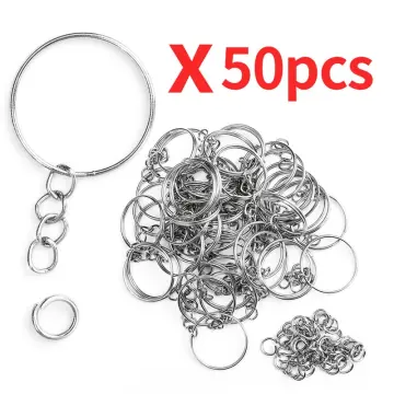 Keychain Ring Split Chain, Diy Stainless Steel Keychain