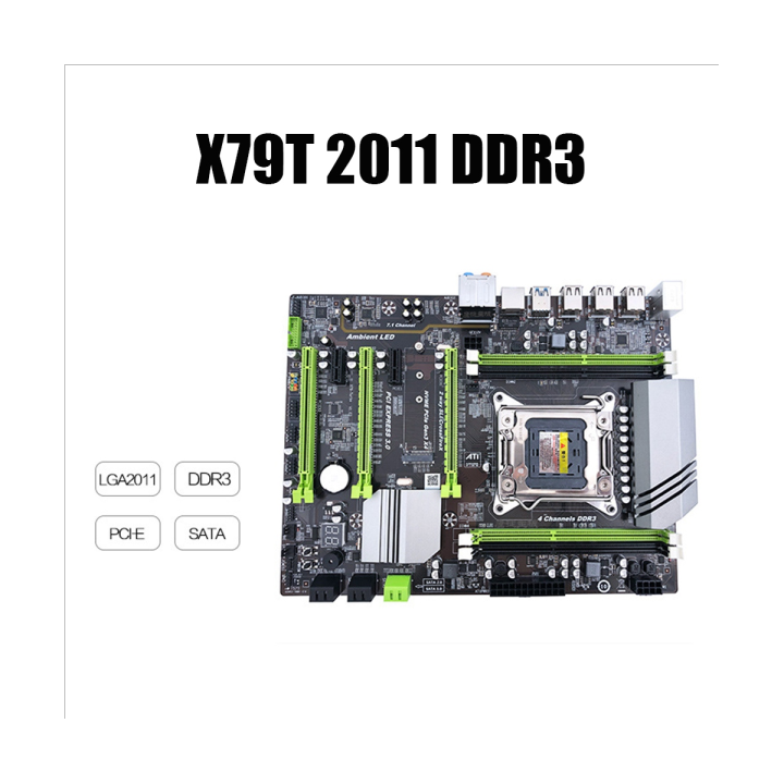 x79t-lga-2011เมนบอร์ด-cpu-usb3-0เมนบอร์ด4-ddr3เมนบอร์ดคอมพิวเตอร์ตั้งโต๊ะคอมพิวเตอร์ส่วนบุคคล