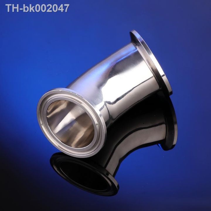 freeshipping-32mm-o-d-1-5-tri-clamp-304-stainless-steel-sanitary-ferrule-45-degree-elbow-pipe-fitting-for-homebrew