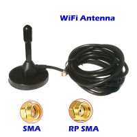 2.4GHz เสาอากาศ Omni Directional 28dbi Gain Sma RP-SMA Connector RG58สำหรับอะแดปเตอร์ USB Zigbee สัญญาณ Booster Wifi Repeater