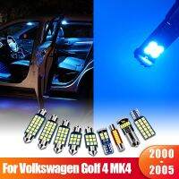 (Premium car)สำหรับโฟล์คสวาเกน VW G Olf 4 MK4 2000 2001 2002 2003 2004 2005 9ชิ้น C An BUS รถยนต์ LED ภายในโคมไฟอ่านหนังสือลำต้นแสงอุปกรณ์เสริม