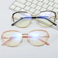 Fashion Cat Eye Anti Blue Light Reading Glasses Women Luxury Designer Metal Eyeglasses Anti Glare Presbyopic Computer Eyewear +2