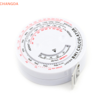 ?【Lowest price】CHANGDA BMI Body Mass Index Retractable TAPE ขนาด150ซม.วัดเครื่องคิดเลข Diet weight loss TAPE measures Tools
