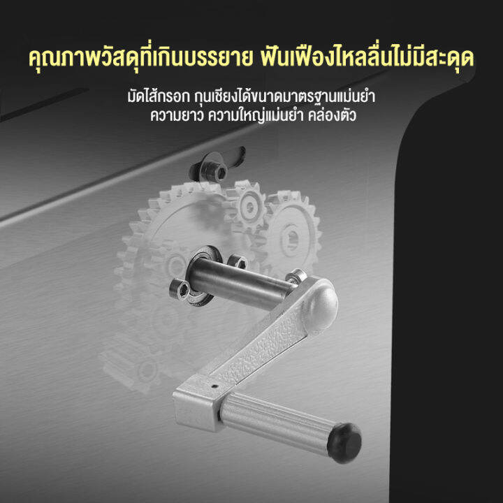 เครื่องมัดไส้กรอกไฟฟ้า-ขนาด42มม-สแตนเลสแท้ทั้งตัว-เครื่องมัดไส้กรอกอีสาน-เครื่องมัดไส้อั่ว-เครื่องมัดไส้กรอก-ขนาดมาตรฐาน