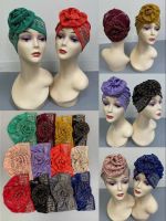 【YF】 Wholesale Order African Turban Caps Hot Rhinestone Women Hijab Bonnet Muslim Hat Head Wrap Headwear Nigeria Wedding Gele