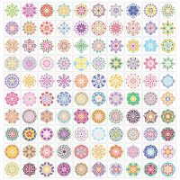 9x9cm Budnle DIY Craft Mandala Drawing Templates Painting Stencils for DIY Making Festival Cards Wood Fabric Wall Decor Tools