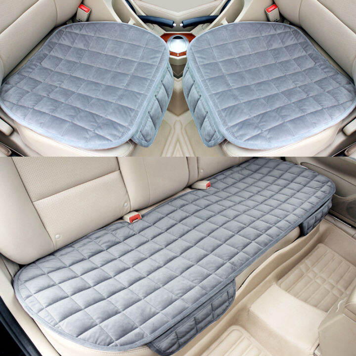 flocking-ผ้าหุ้มเบาะรถยนต์-warm-plush-ด้านหน้าด้านหลังฤดูหนาว-auto-seat-cushion-การตกแต่งภายในรถยนต์สำหรับซีดาน-suv-mpv