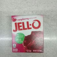 Sale Promotion ? Jell-o Gelatin Desert Raspberry Flavor วุ้น เจลาติน สำเร็จรูป85g ราคาถูกใจ