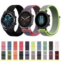 Loop Nylon Woven Strap For TicWatch Pro 3 ProX GTX Sport Breathable Bracelet For Ticwatch E3 E 2 S2 Adjustable Smart Watch Bands Shoes Accessories