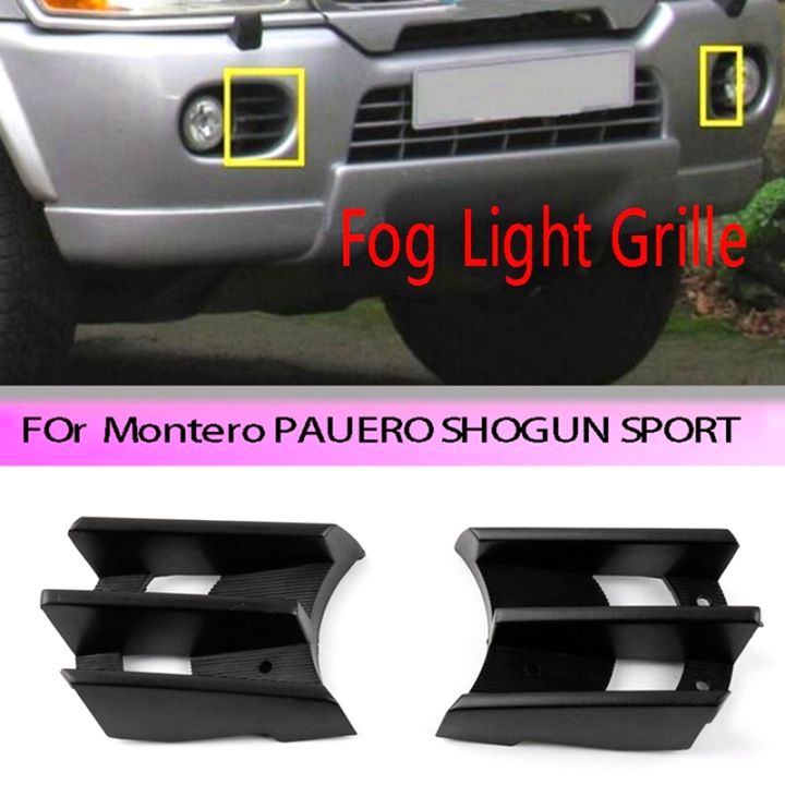 front-bumper-grille-fog-lamp-cover-for-mitsubishi-montero-pajero-shogun-sport-mr478679-mr478680