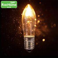 10pc 3w Warm Light Glass Bulbs 12v 14v 34v Tapered Candles E10 Led Replacement Bulbs Candle Light Bulb For Bathroom Kitchen Home