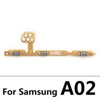 【✲High Quality✲】 xuexin 2ชิ้นใหม่สำหรับ Samsung Galaxy A02 A02s A03s A03ปุ่มเปิดปิดปุ่มปรับระดับเสียงด้านข้างกุญแจอะไหล่สายเคเบิล