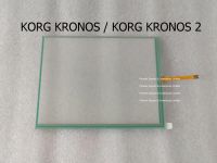 เครื่องอ่านพิกัดหน้าจอสัมผัสใหม่เอี่ยมสำหรับ Korg Kronos/kronos แผ่นหน้าจอสัมผัสกระจกแบบสัมผัส2หน้าจอสัมผัส