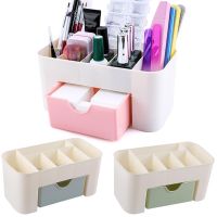 Nail Art Storage Box Gel Polish Remover Cleaning Cotton Pad Swab Manicure Organizer Plastic Display Container Case Nail Supplies