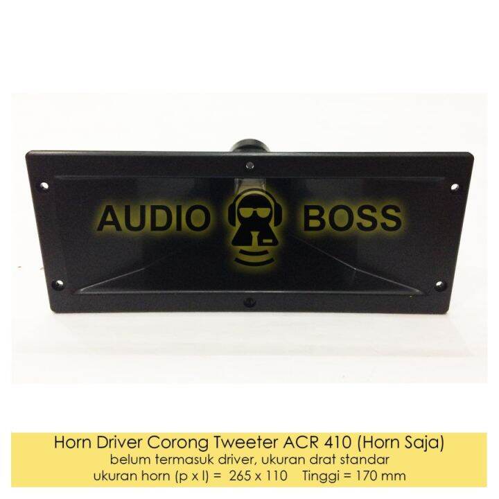 Horn Driver Corong Tweeter ACR PCT 410 Horn Saja Drat Standar