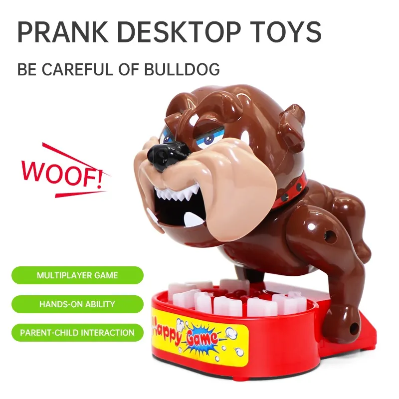 Beware Of The Vicious Dog Board Game, Biting Dog Party Toy, Funny, Exciting  And Creative, Trick Vicious Dog Office Toy