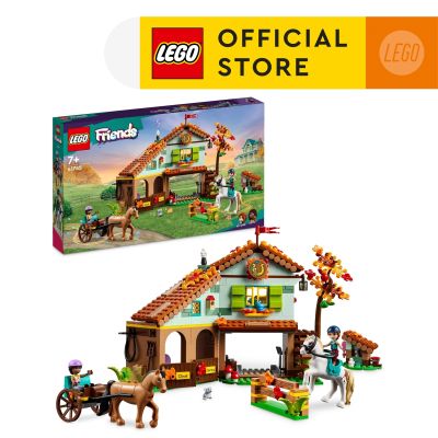 LEGO Friends 41745 Autumn’s Horse Stable Building Toy Set (545 Pieces)