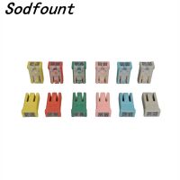 1pcs 695 Series Fuse Car Fuse 15A 20A 25A 30A 40A 50A 60A Rectangle Small type Auto Cartridge Fuse Slotted Plug Car Fuse Clamps