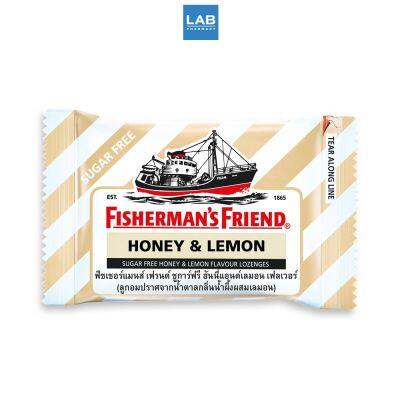 Fisherman’s Friend Honey Lemon 25g- ฟิชเชอร์แมนส์ เฟรนด์ ลูกอม บรรเทาอาการระคายคอ