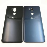 【❖New Hot❖】 xuren5304977 ฝาครอบกระจก G710em สำหรับ Lg G7 Thinq ด้านหลังแผงด้านหลังซ่อมแซมชิ้นส่วนที่มีกาว