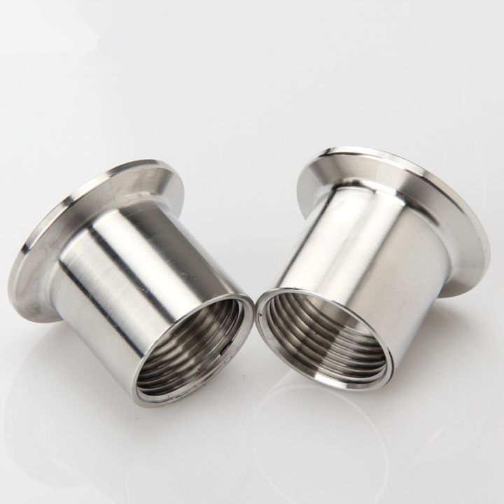 1-2-quot-2-quot-dn15-dn50-adapters-for-heater-sanitary-stainless-steel-ss304-female-threaded-ferrule-pipe-fittings-tri-clamp