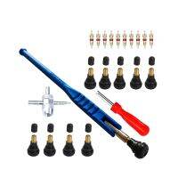 ✁⊙ 23 Pieces Tire Valve Stem Core Remover Tire Valve Stem Puller Tools Set