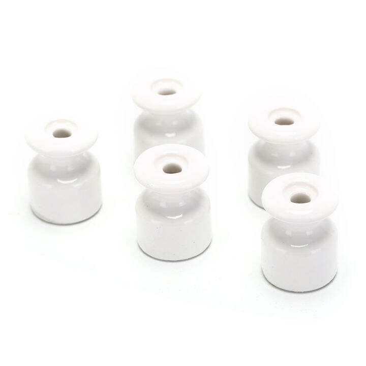 5pcs Lot Porcelain Insulator For Wall Wiring Ceramic Insulators Lazada Ph