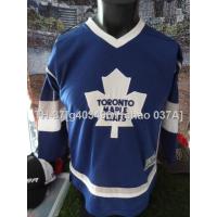 ○ g40349011chao 037A เสื้อฮอกกี้น้ำแข็งมือสอง NHL TORONTO MAPLE LEAFS team apparel official ice hockey jersey size l