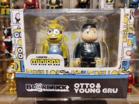 (ของแท้) Bearbrick Minions OTTO &amp; YOUNG GRU 100% แบร์บริค พร้อมส่ง by Medicom Toy ของใหม่ มือ 1