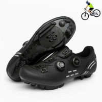 2023 Cycling MTB Shoes Men Sports Route Cleat Road Bike Speed Flat Sneaker Racing Women Bicycle Mountain Spd Biking Footwear