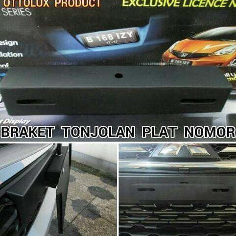 Braket Buat Tonjolan Plat Nomor Tempat Plat Nomor Mobil Lazada Indonesia