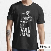 Van The Man Morrison MenS Casual High Quality 100% Cotton Funny T-Shirt Short Sleeve MenS Cool T-Shirt Men Funny T Shirts XS-4XL-5XL-6XL