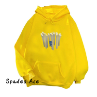 Spades Ace เสื้อฮู้ด เสื้อแขนยาวอบอุ่น หลวมและสบาย สบายๆ ทันสมัย สไตล์ สไตล์ WWY230007V 41Z231010