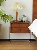 ✚◊✎ style solid bedside bedroom side cabinet storage medium stainless steel furniture