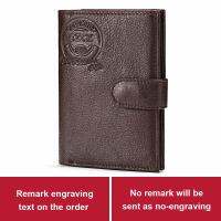 DIY Genuine Leather Men Wallet Purse Male Passport Case Holder Credit Card Holder Coin Purse organizer carteira Bag For Men 2019