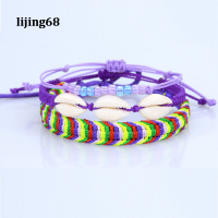 Lijing สร้อยข้อมือฤดูร้อน Anklets เครื่องประดับ Surfer Wave สร้อยข้อมือกันน้ำ Handmade มิตรภาพสร้อยข้อมือผู้หญิงวัยรุ่น Girls