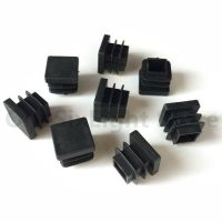 Square Tubing Plug Hollow Tube End Cover Cap Post Plastic Pipe Dust Plug 15*15mm Pipe Fittings Accessories