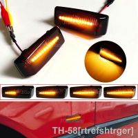 ▥♝ 2Pcs Car Side Marker Lights For Mercedes-Benz S-Klasse W/C 126 LED Dynamic Turn Signal For 190 W201 C-Klasse W202 E-Klasse W124