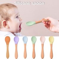 Toddler Spoons Self Feeding First Stage Feeding Spoons For Infants Non-Slip Spoon For Children Kids Boy Girl Food Feeding Tools Bowl Fork Spoon Sets