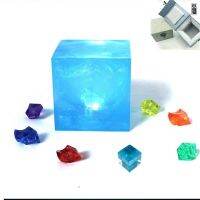 10CM Remote Control TESSERACT Cube With LED Light Lamp INFINITY STONES Bundle Cosplay Props Gift Home Decor