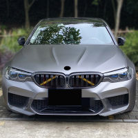 For BMW 5 6 7 Series G30 G31 G32 G11 G12 G20 G21 Z4 G29 2017 2018 2019 2020 2021 Car Front Grille Trim Strips Cover Accessories