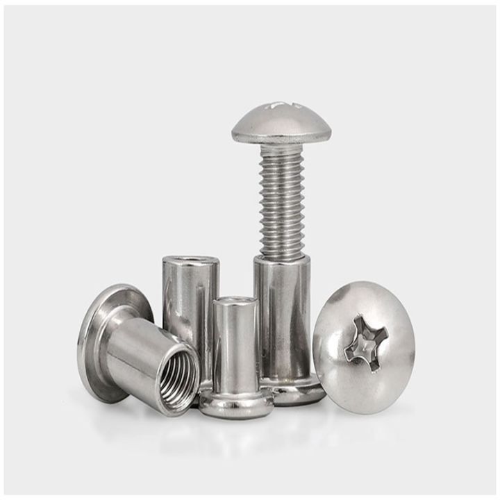 m6m8-stainless-steel-splint-with-large-flat-head-to-lock-butt-screws-and-rivets-for-childrens-bed-furniture